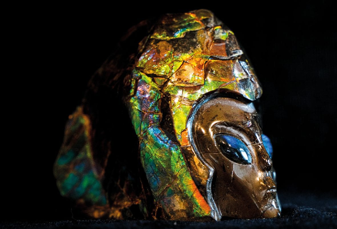The Ammolite Crystal Skull