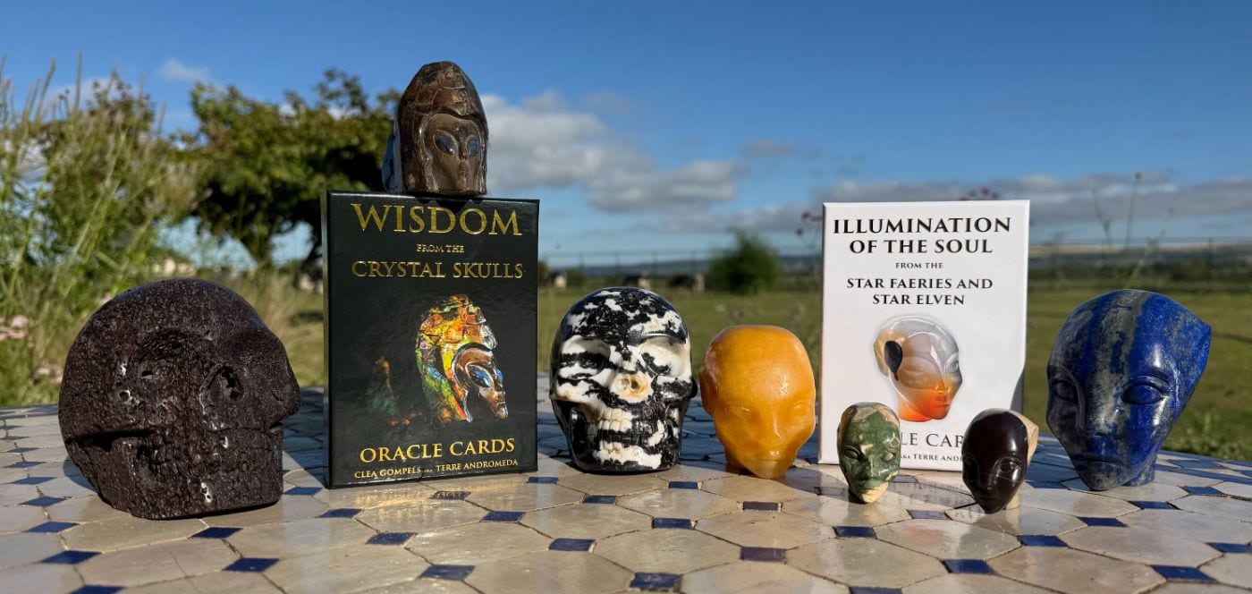 The two decks outdoors