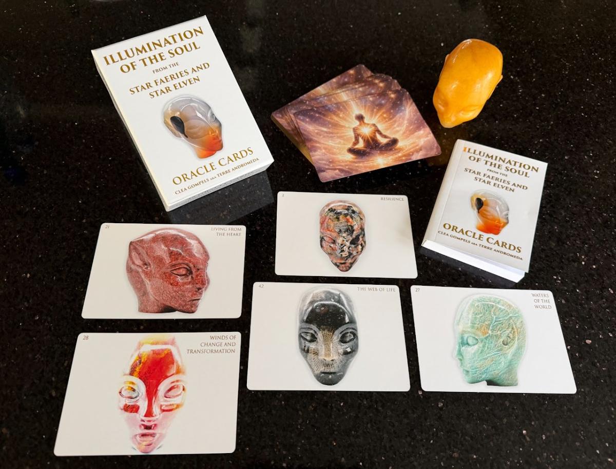Illumination of the Soul cards fanned out